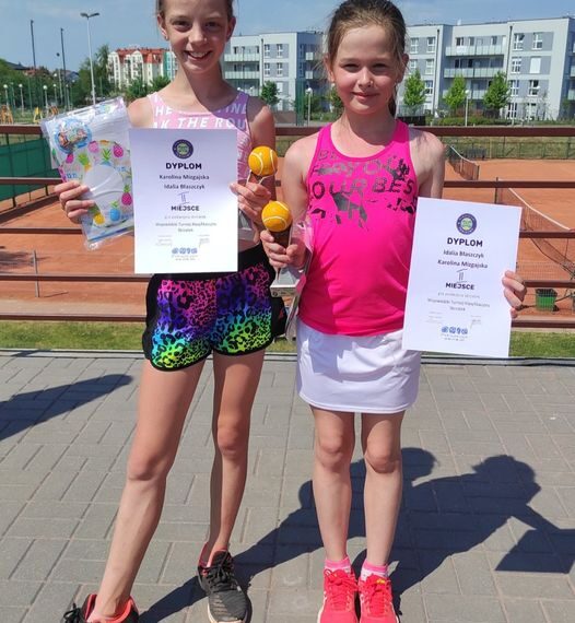 Tenis ziemny , sukces naszej uczennicy