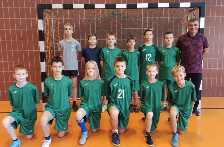 Awans drużyny piłkarzy