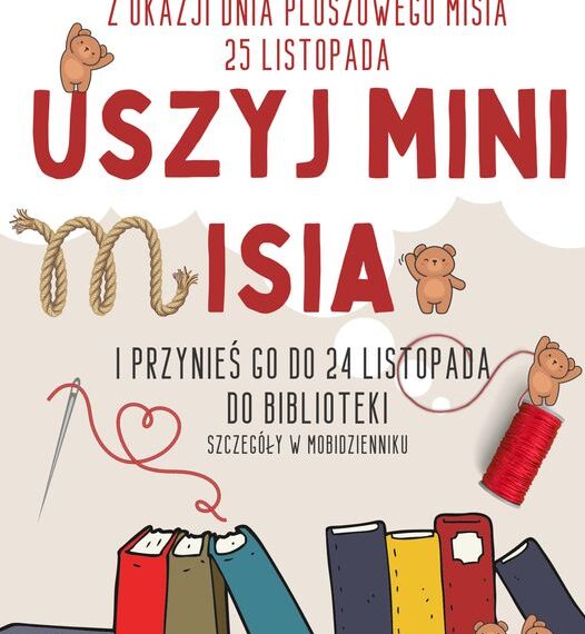 Ogłaszamy konkurs świetlicowo-biblioteczny.