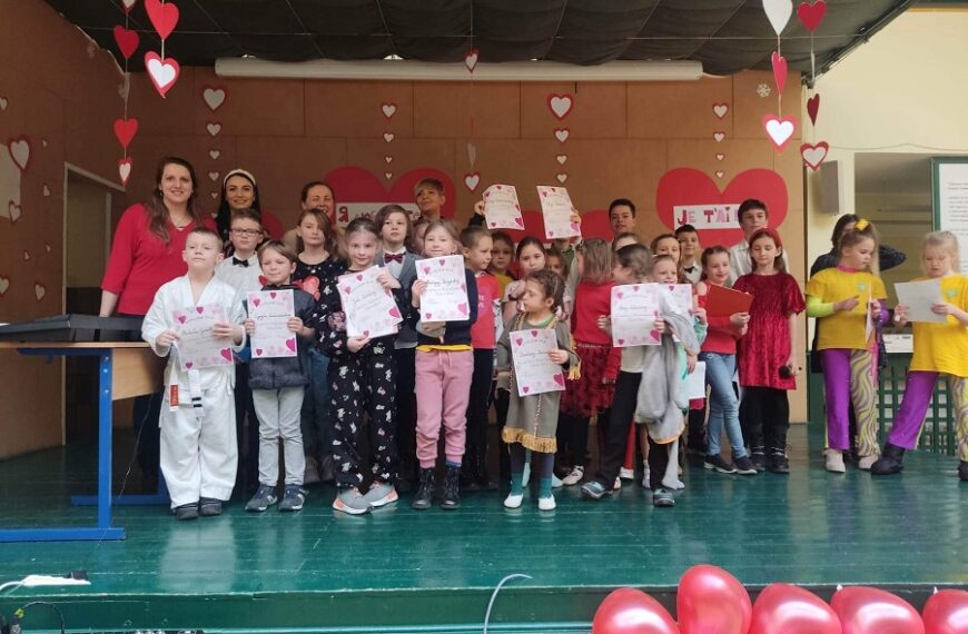 Walentynkowe Talent Show klas 1-3