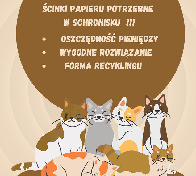 Pomoc dla schroniska