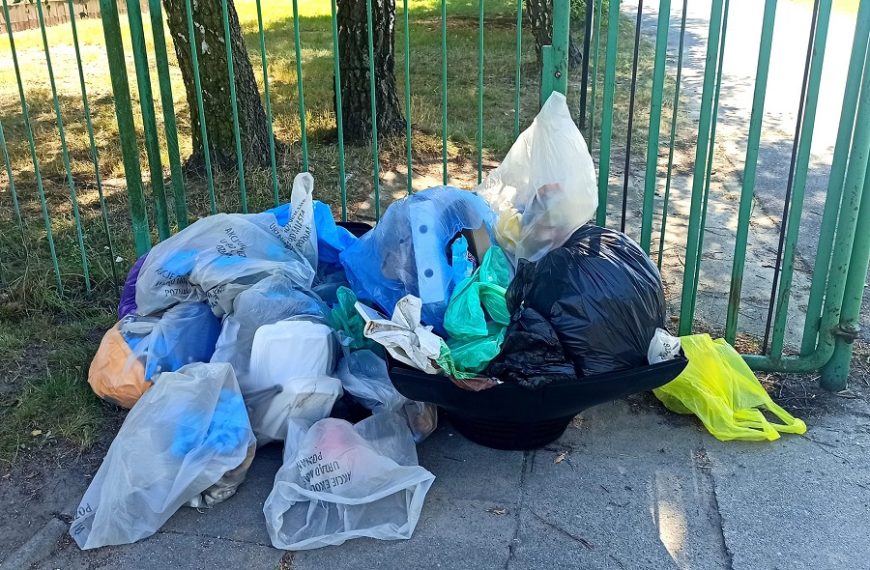 Sprawozdanie z akcji „Sprzątanie świata”