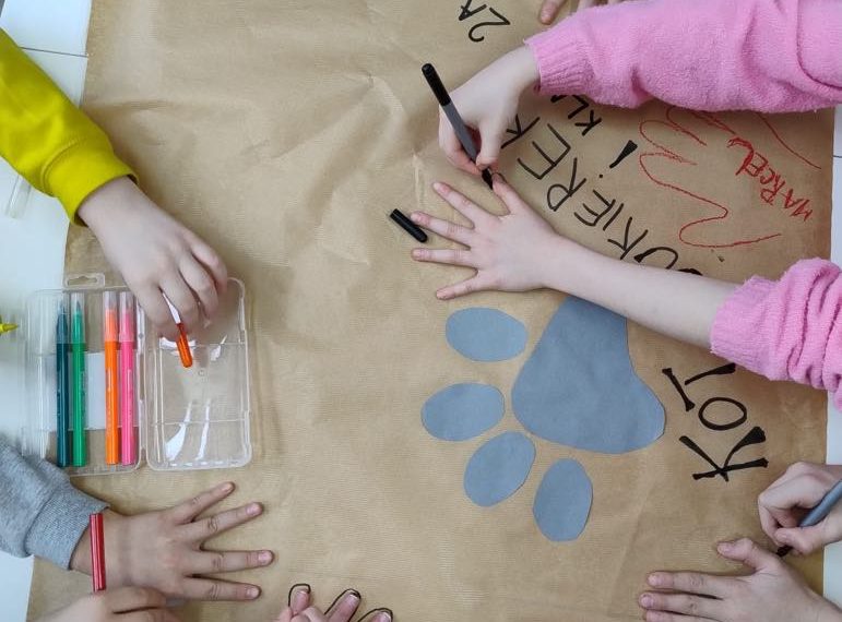 Podziękowania za udział w akcji „Luty z Cukierkiem, książki z pazurem”