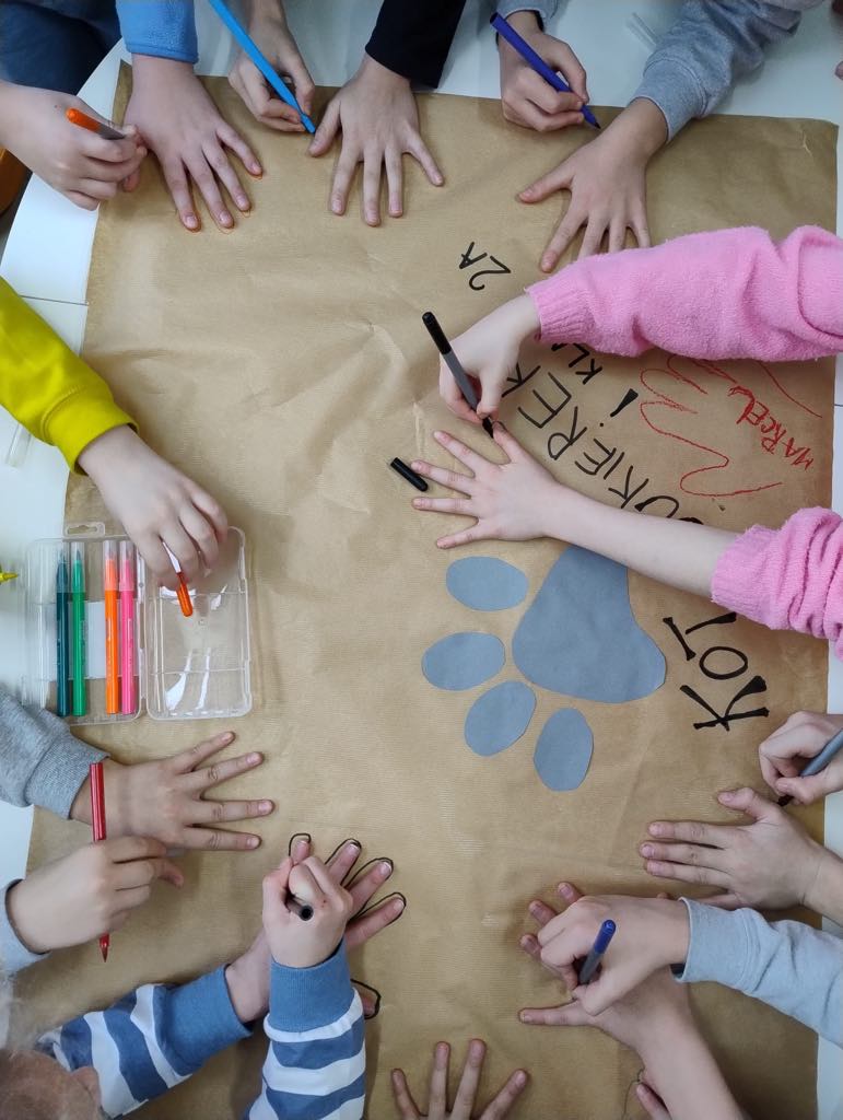 Podziękowania za udział w akcji „Luty z Cukierkiem, książki z pazurem”