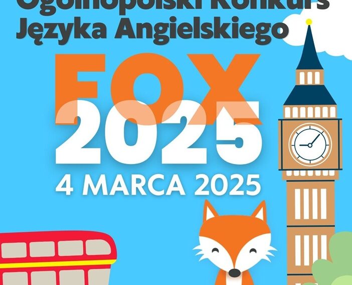 Wyniki Ogólnopolskiego Konkursu Języka Angielskiego FOX