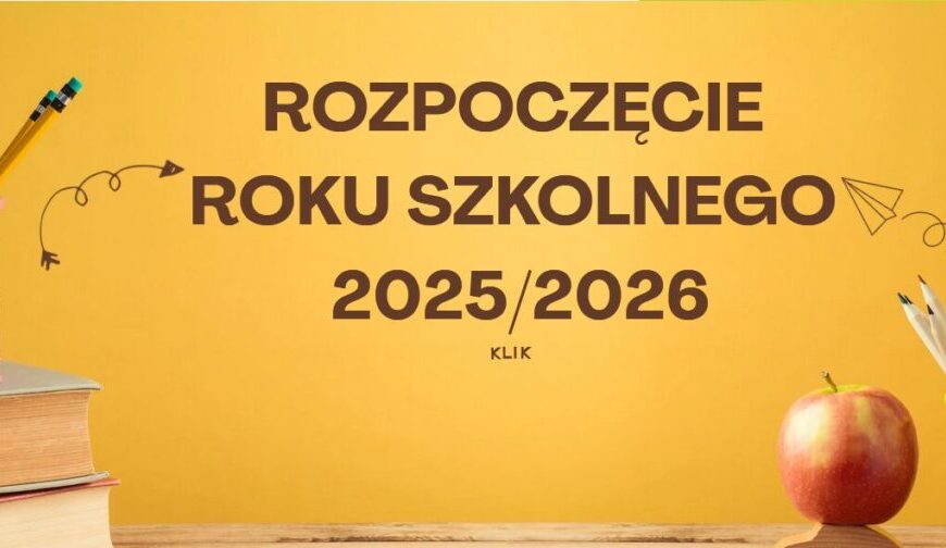Uroczyste rozpoczęcie roku szkolnego