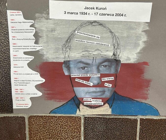 Wyniki konkursu plastycznego „Znam patrona mojej szkoły – Jacka Kuronia”