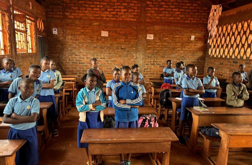 Wsparcie dla szkoły w Afryce