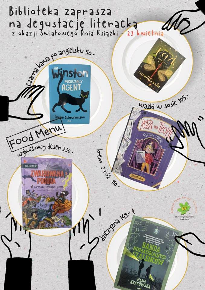 Światowy Dzień Książki i Praw Autorskich w bibliotece