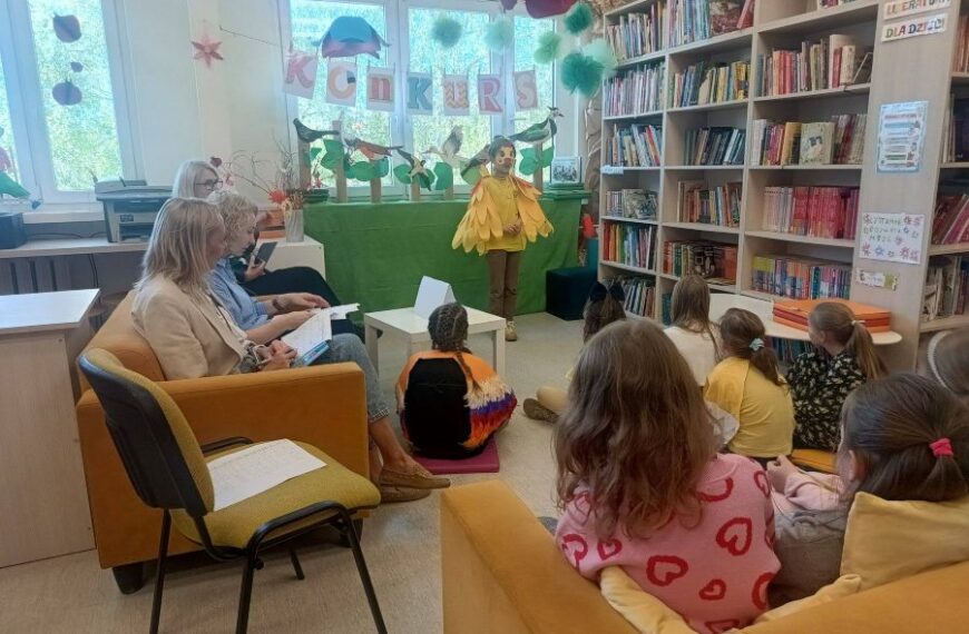 Konkurs recytatorski „Na skrzydłach poezji”