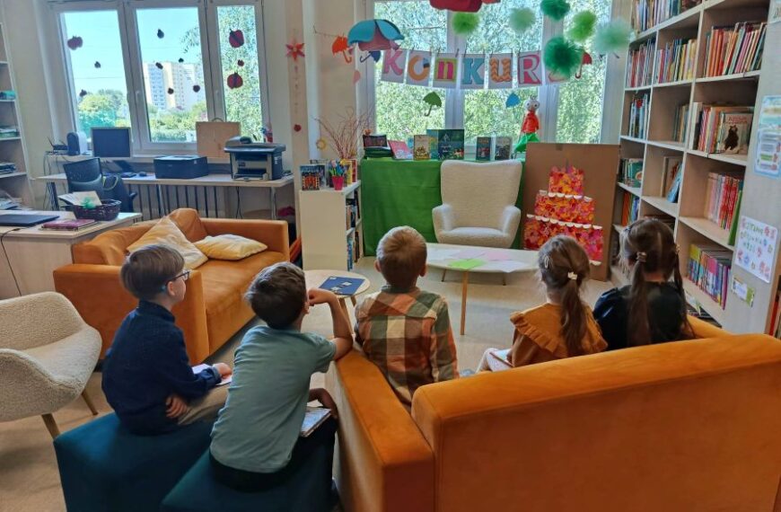 Konkurs „Mistrz pięknego czytania” dla klas I.